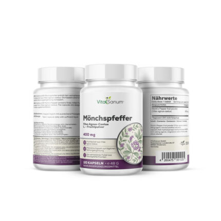 VitaSanum® - Mönchspfeffer (Vitex agnus-castus) 400 mg 120 Kapseln