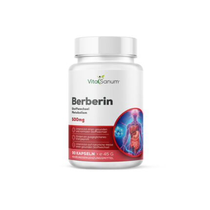 VitaSanum®- Berberin (Berberinsulfat) 500 mg 90 Kapseln
