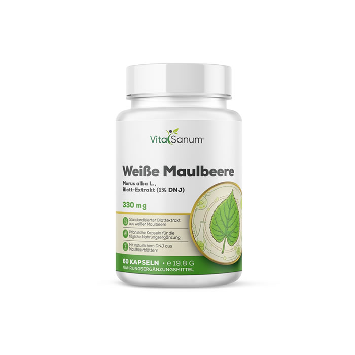 VitaSanum® - Weiße Maulbeere (Morus alba) 330 mg 60 Kapseln VitaSanum® - Weiße Maulbeere (Morus alba) 330 mg 60 Kapseln
