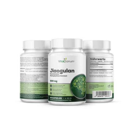 VitaSanum® - Jiaogulan Gynostemma (Gynostemma pentaphyllum) 500 mg 60 Kapseln