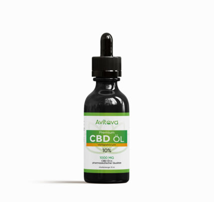 Avitava 10 % CBD Premium Vollspektrum Öl 10 ml