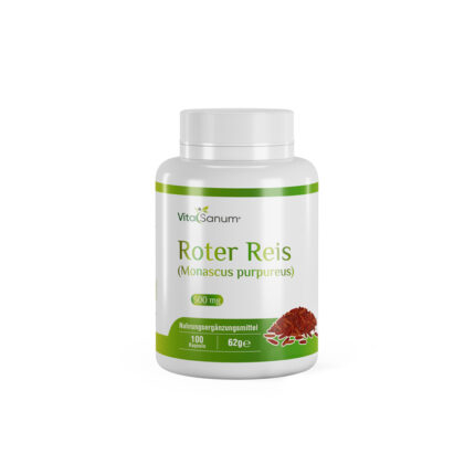 VitaSanum® - Roter Reis (Monascus purpureus) 500 mg 100 Kapseln