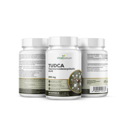 VitaSanum®- TUDCA (Tauroursodeoxycholic Acid) 250 mg 60 Kapseln