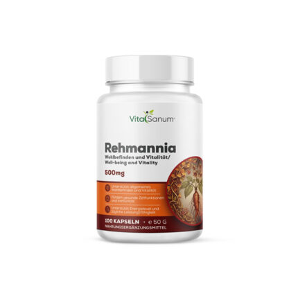 VitaSanum®- Rehmannia (Rehmannia glutinosa) 500 mg 100 Kapseln