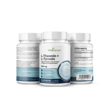 VitaSanum®- L-Theanine + L-Tyrosine 500 mg 90 Kapseln