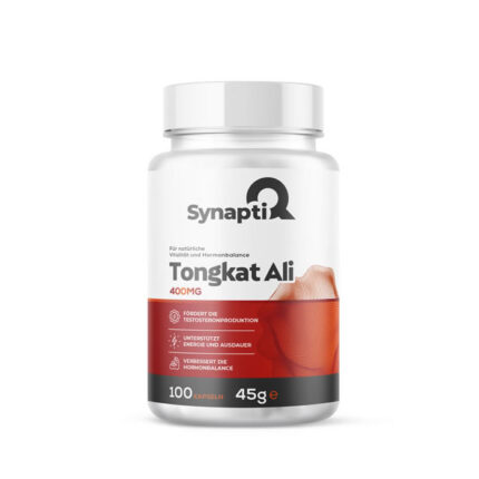 SynaptiQ® - Tongkat Ali – Für natürliche Vitalität und Hormonbalance 400 mg