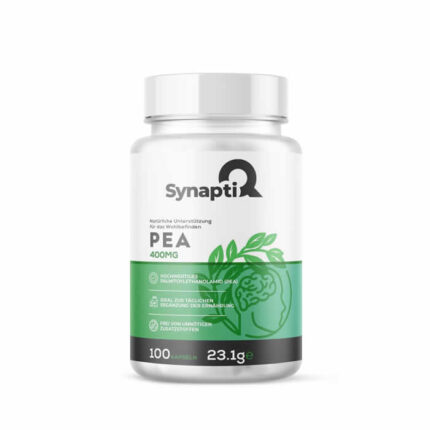 SynaptiQ® PEA – Natürliche Unterstützung für das Wohlbefinden 2x200 mg 100 Kapseln