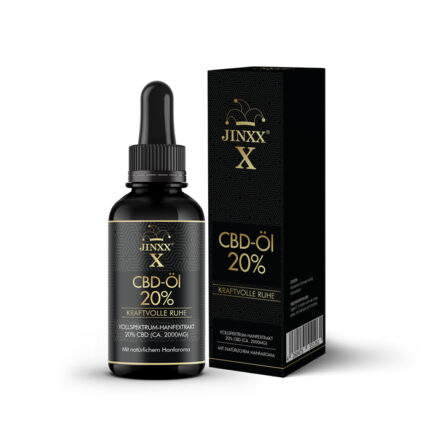 Jinxx® X - CBD-Öl 20 % – Kraftvolle Ruhe