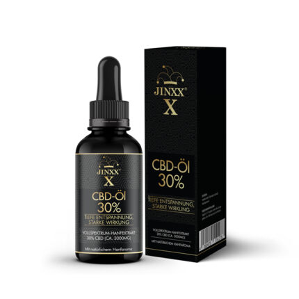 Jinxx® X - CBD-Öl 30 % – Tiefe Entspannung, starke Wirkung
