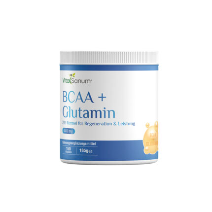VitaSanum® BCAA + Glutamin – 2:1:1 Formel für Regeneration & Leistung