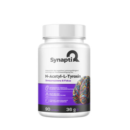 SynaptiQ®- N-Acetyl-L-Tyrosin (NALT) – Stressresistenz & Fokus