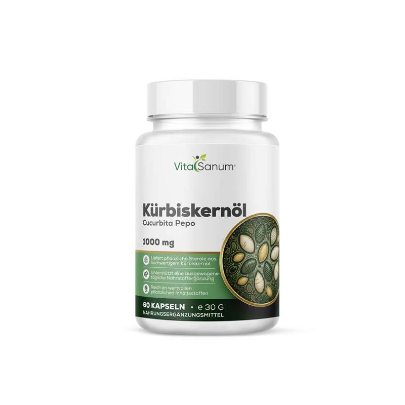 VitaSanum®- Kürbiskernöl (Cucurbita pepo) VitaSanum®- Kürbiskernöl (Cucurbita pepo)