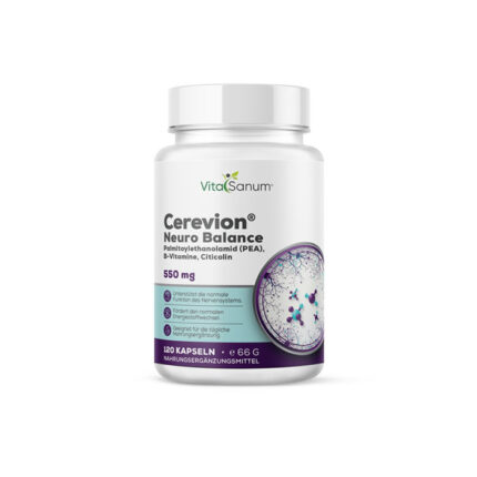 VitaSanum® Cerevion® Neuro Balance – Citicolin · PEA · B-Vitamine