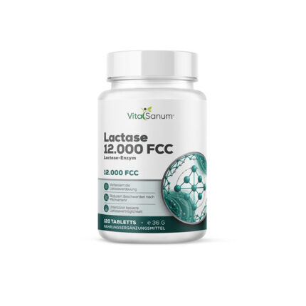 VitaSanum® Lactase 12.000 FCC – Lactase-Enzym